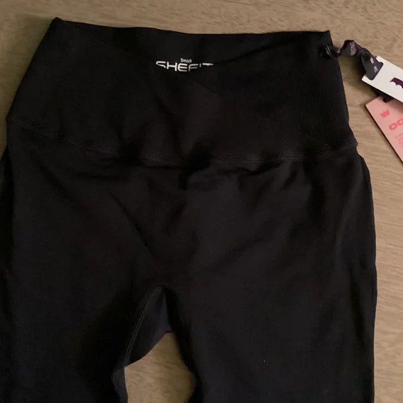 Shefit Seamless Black Leggings Size Small with Laundry Bag NWT - Picture 6 of 14